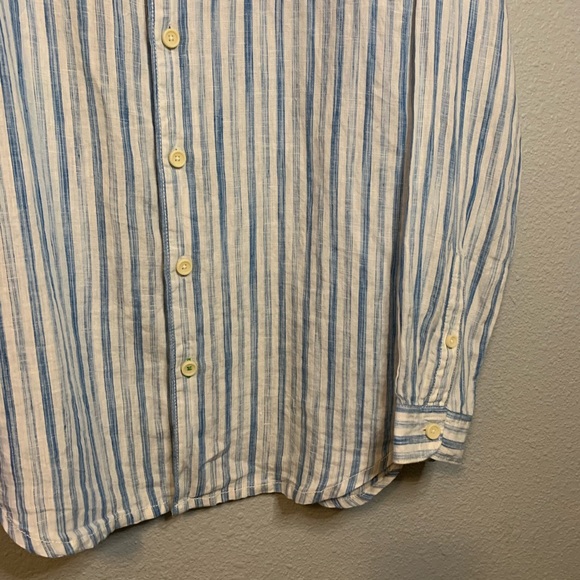 Tommy Bahama Relax Academy Linen M button up shirt - Picture 8 of 15